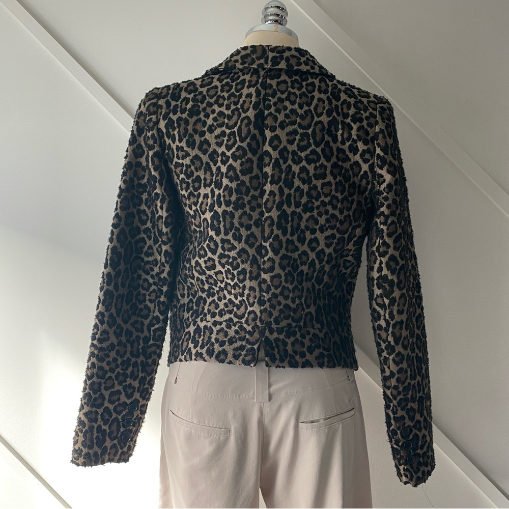 Smythe Leopard Print Anytime Blazer - 4 - image 3